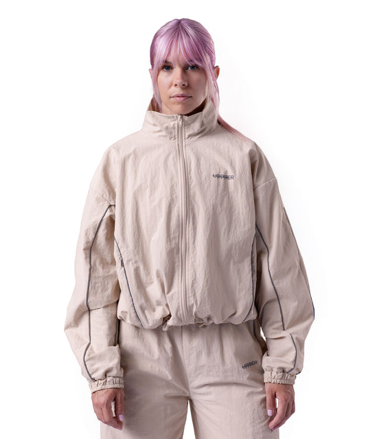 Trackjacke in Beige UPPPER