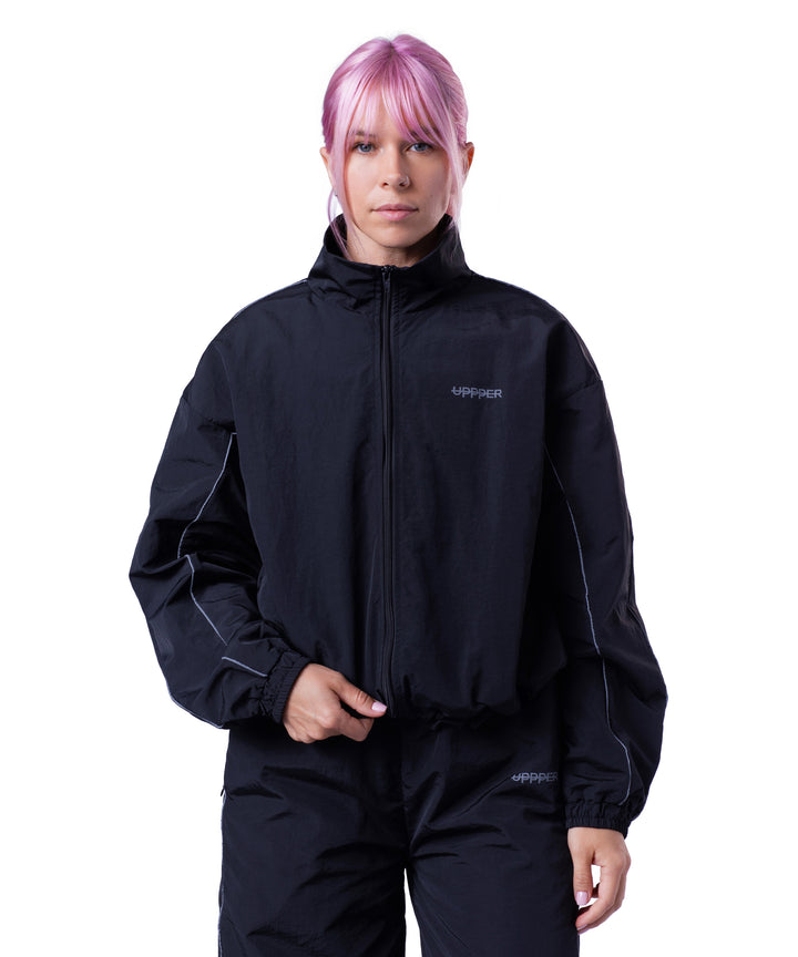 Trackjacke in Schwarz UPPPER